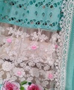 Mint Coloured Net Jori