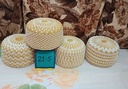 Set of 4 Golden Topi